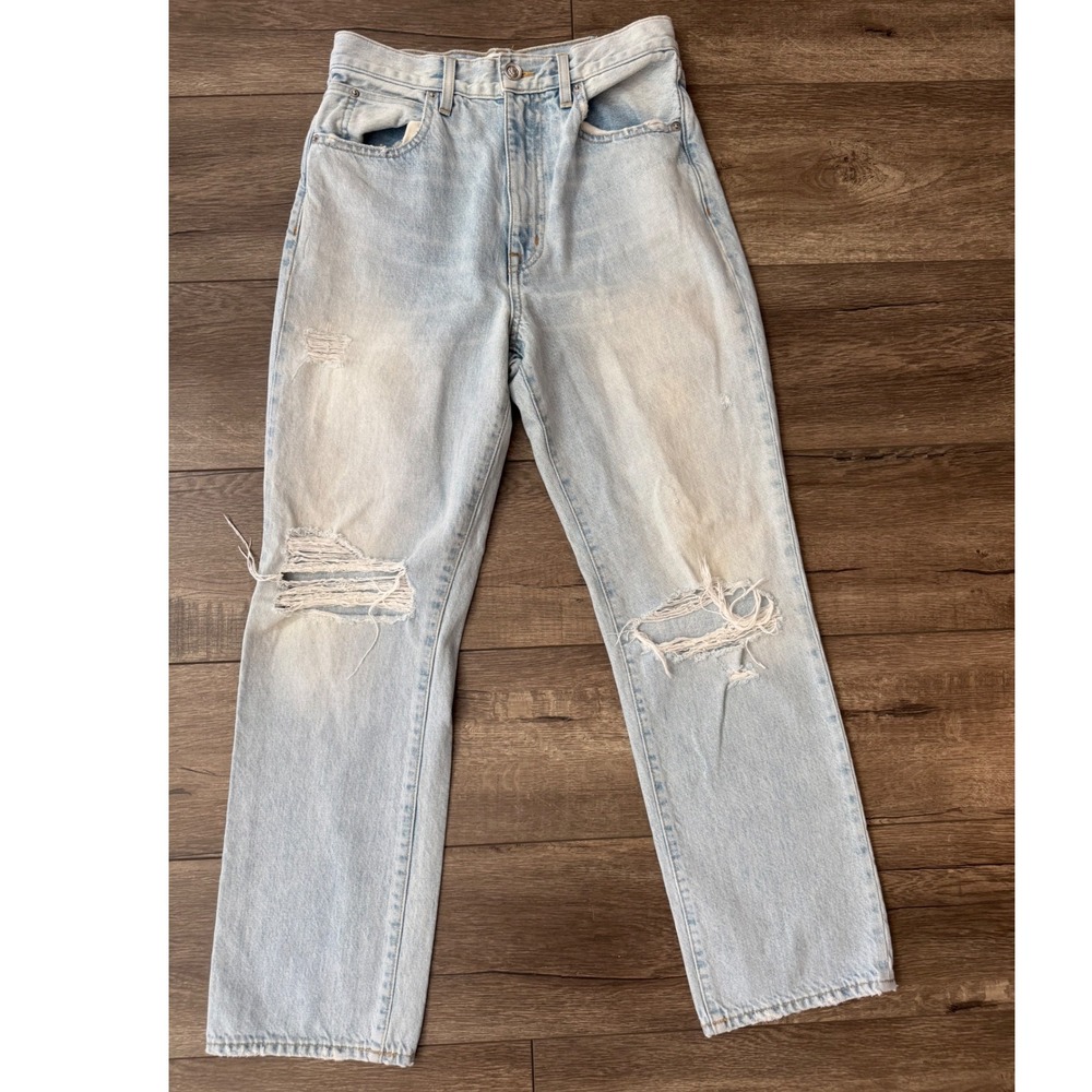 Revolve SLVRLAKE London Ankle Jeans in Heartbreak Hotel‎ Distressed Size 27 - Picture 2 of 9